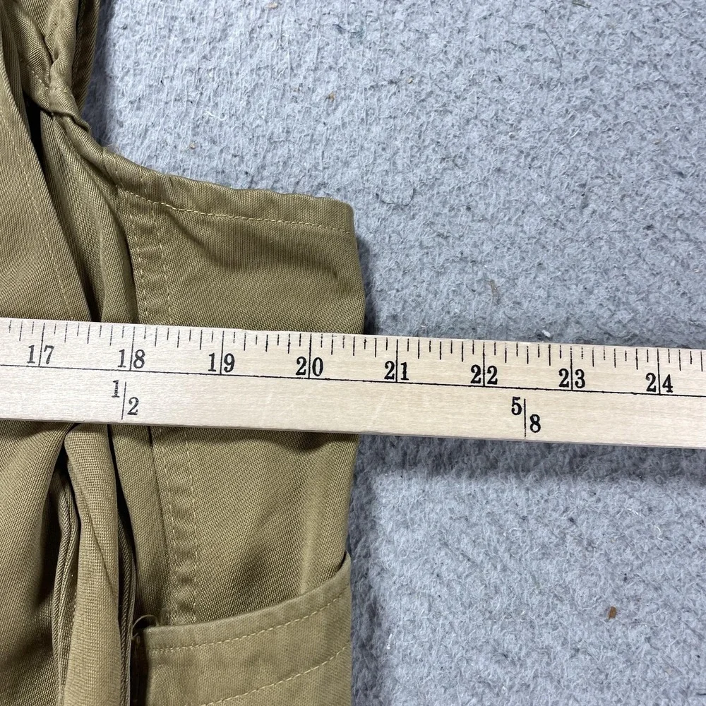Vintage 50s Bob Allen Vest Mens 36 Brown Canvas Hunting Game Pouch Outdoor